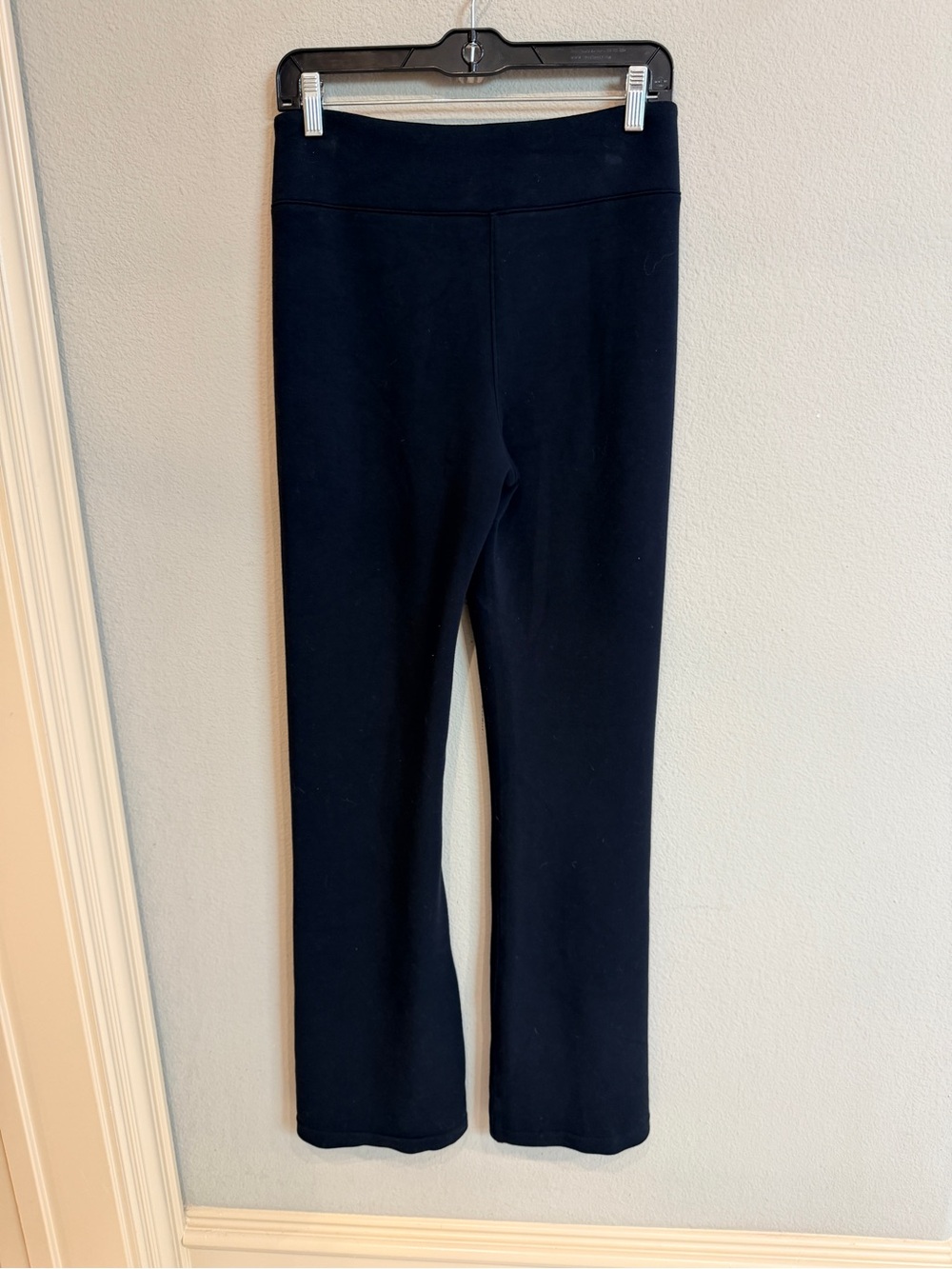 SPANX AirEssentials High Rise Split Hem Pants Black Tall Medium - Picture 8 of 9